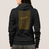 Stilvolles Bitcoin - Btc crypto Hoodie (Rückseite)