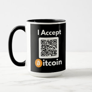 Stilvolles Bitcoin - Btc crypto Tasse