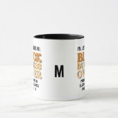 Stilvolles BLACK BUSINESS OWNER Black-Owned Monogr Tasse (Zentrum)