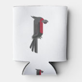 Stilvolles Black Palm Cockatoo Dosenkühler (Vorderseite)