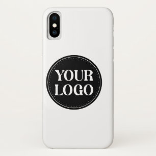 Stilvolles Black QR Code Design Elegant Brand Case-Mate iPhone Hülle