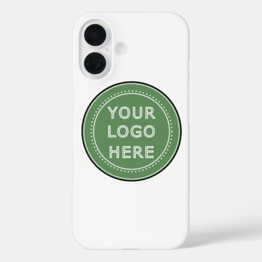 Stilvolles Black QR Code Design | Elegant Brand Case-Mate iPhone Hülle (Rückseite)