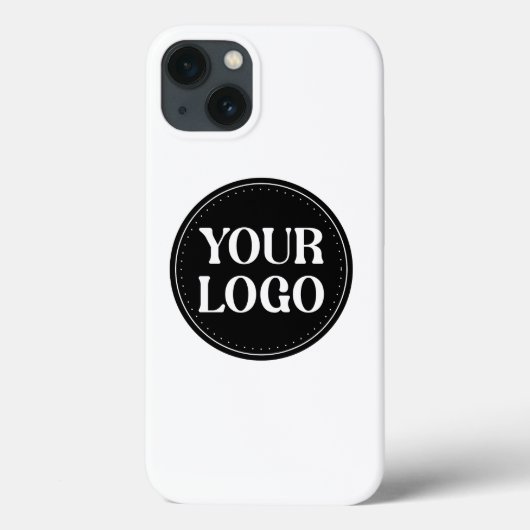 Stilvolles Black QR Code Design | Elegant Brand Case-Mate iPhone Hülle (Rückseite)