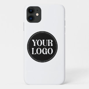 Stilvolles Black QR Code Design Elegant Brand Case-Mate iPhone Hülle