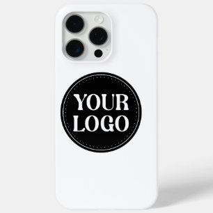 Stilvolles Black QR Code Design Elegant Brand Case-Mate iPhone Hülle