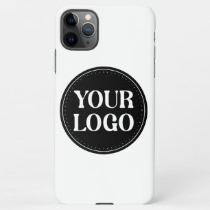 Stilvolles Black QR Code Design   Elegant Brand iPhone 11Pro Max Hülle