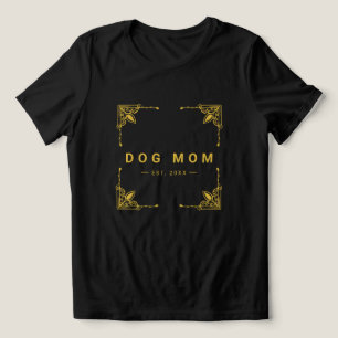 Stilvolles Black Tri-Blend-T-Shirt für Mamas mit S Tri-Blend Shirt
