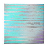 Stilvolles Blau und Silber Fliese (Vorderseite)