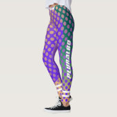 Stilvolles blaues Gradiententraining Leggings (Links)