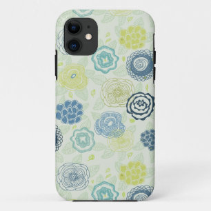Stilvolles Blumenmuster mit niedlichen Blume Case-Mate iPhone Hülle