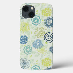 Stilvolles Blumenmuster mit niedlichen Blume Case-Mate iPhone Hülle
