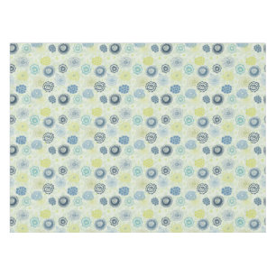 Stilvolles Blumenmuster mit niedlichen Blumen Tischdecke