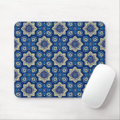 Stilvolles Boho Chic Floral Pattern Mousepad (Mit Mouse)
