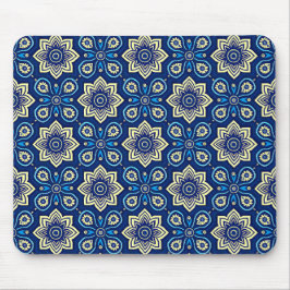 Stilvolles Boho Chic Floral Pattern Mousepad
