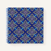 Stilvolles Boho Chic Floral Pattern Notizblock (Vorderseite)