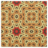 Stilvolles Boho Chic Mosaic Geometric Muster Stoff (Muster)