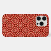 Stilvolles Boho-Geometric-Blumenmuster iPhone Hülle (Rückseite (Horizontal))