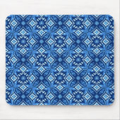 Stilvolles Boho Geometric Floral Pattern Mousepad (Vorne)