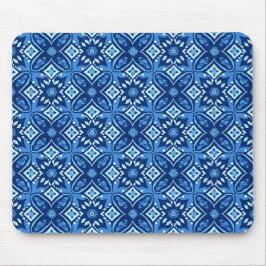 Stilvolles Boho Geometric Floral Pattern Mousepad