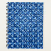 Stilvolles Boho Geometric Floral Pattern Planer (Vorderseite)