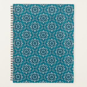Stilvolles Boho Geometric Floral Pattern Planer