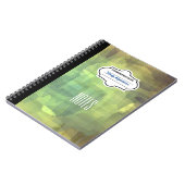 Stilvolles BOHO-Tarnmuster-Custom-Komposition Notizblock (Linke Seite)