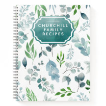 Stilvolles botanisches Personalisiertes Rezept