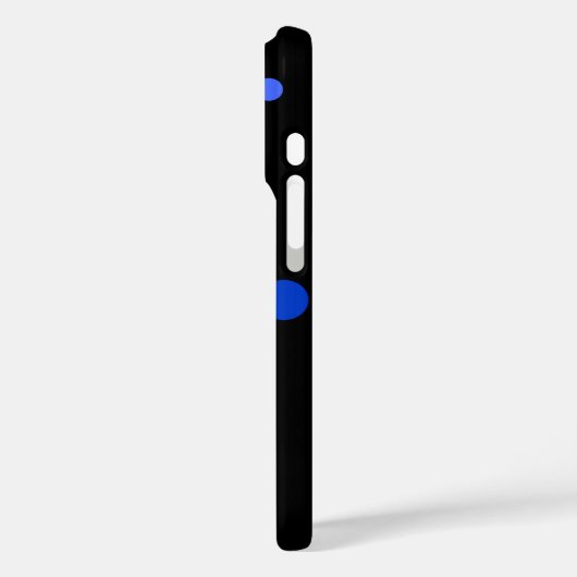 Stilvolles Circles-Muster Case-Mate iPhone Hülle (Rückseite / Links)