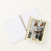 Stilvolles Couple Foto Notebook Notizblock (Innenseite)