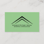 Stilvolles Dach, Roofer, Dachdecker Visitenkarte (Vorderseite)
