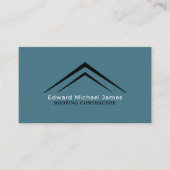 Stilvolles Dach, Roofer, Dachdecker Visitenkarte (Vorderseite)