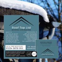Stilvolles Dach, Roofer, Dachdecker
