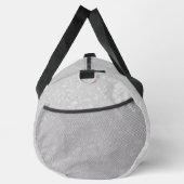 Stilvolles dekoratives Grau Duffle Bag (Rechts)