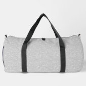 Stilvolles dekoratives Grau Duffle Bag (Rückseite)