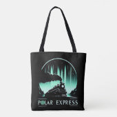 Stilvolles Design des Polar Express Züges Tasche (Rückseite)
