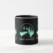 Stilvolles Design des Polar Express Züges Tasse (Zentrum)