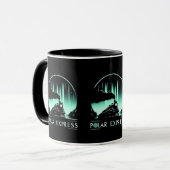 Stilvolles Design des Polar Express Züges Tasse (Vorderseite Links)