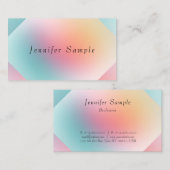 Stilvolles Design Elegante Beruflich Moderne Templ Visitenkarte (Vorne/Hinten)