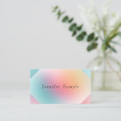 Stilvolles Design Elegante Beruflich Moderne Templ Visitenkarte (Stehend Vorderseite)