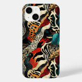 Stilvolles Design für Animal Print Fusion Case-Mate iPhone Hülle (Rückseite)