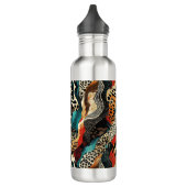 Stilvolles Design für Animal Print Fusion Edelstahlflasche (Links)
