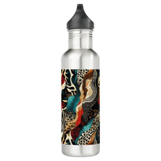Stilvolles Design für Animal Print Fusion Edelstahlflasche (Rechts)