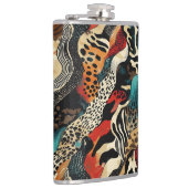 Stilvolles Design für Animal Print Fusion Flachmann (Rechts)