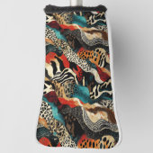 Stilvolles Design für Animal Print Fusion Golf Headcover (Rotieren 90)