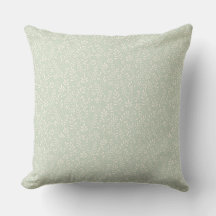 Stilvolles Design Grün Boho Wasserfarben Blumenmus