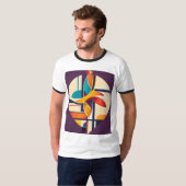 Stilvolles Design-Hemd T-Shirt (Vorne ganz)