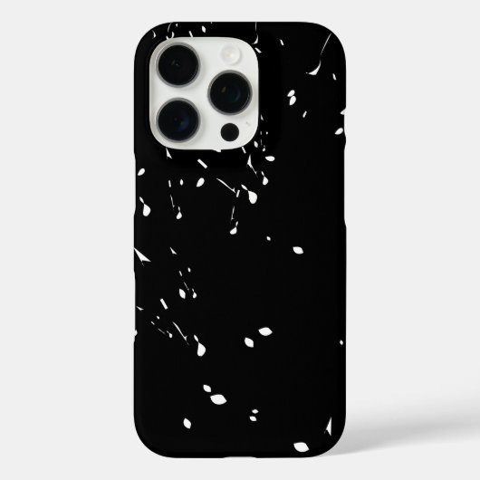 Stilvolles Design in Schwarz und Weiß Case-Mate iPhone Hülle (Rückseite)