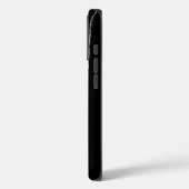 Stilvolles Design in Schwarz und Weiß Case-Mate iPhone Hülle (Rückseite / Links)