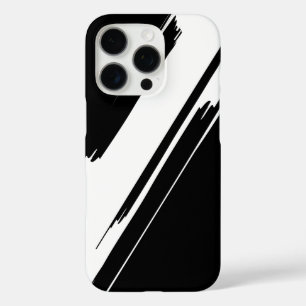 Stilvolles Design in Schwarz und Weiß iPhone 16 Pro Hülle