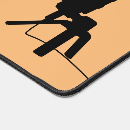 Stilvolles Design, Podcaster, Podcast Schreibtischunterlage (Ecke)